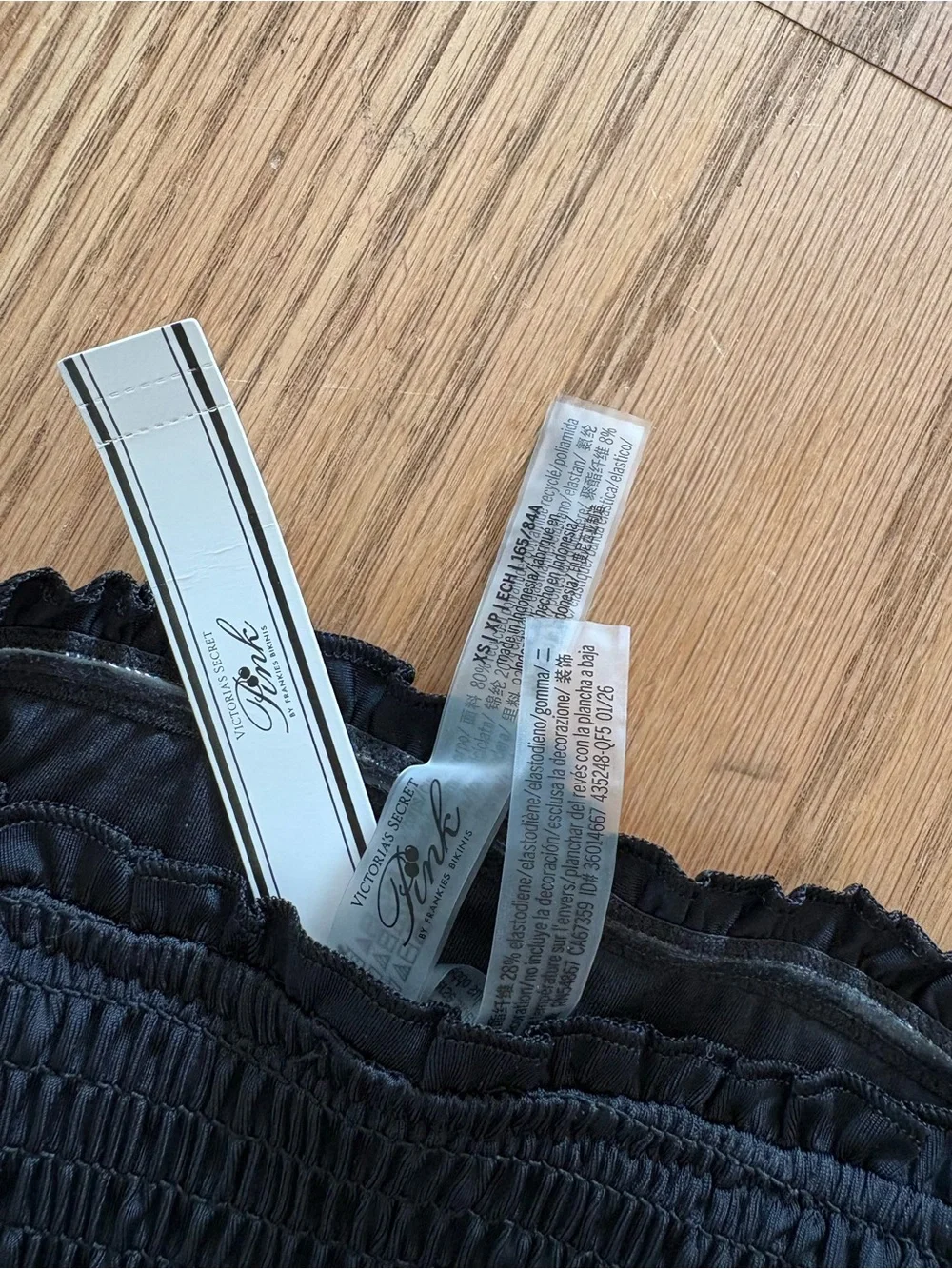 Frankies bikinis Pink Polka Dot Two-Piece Set